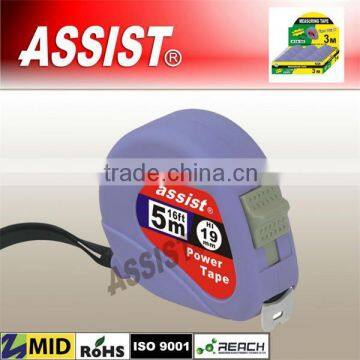 Retractable spring belt clip 10m tape measure