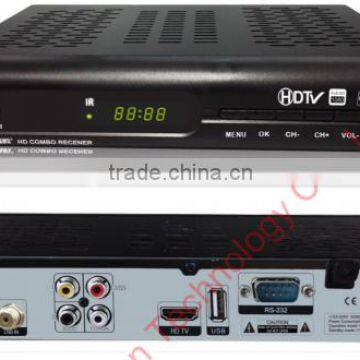 HOT SALE EUROPE FTA HD Combo receiver DVB-S2 DVB-T2 Satellite Receiver + IKS + PATCH