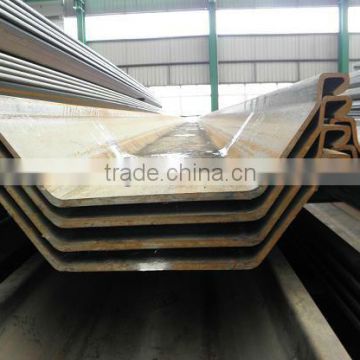 SKSP steel sheet pile,JIS steel Sheet pile, Larssen sheet pile