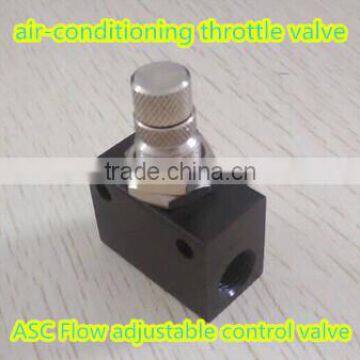 ASC sereis air-conditioning throttle valve ,G1/8",G1/4".G3/8".G1/2", Aluminum