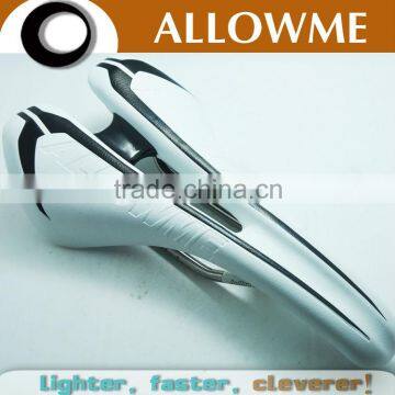 allowme titanium super light imitation leather MTB bicycle saddle