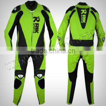 Motorbike Leather Suit Motorcycle Clothing Leather Racing Suit