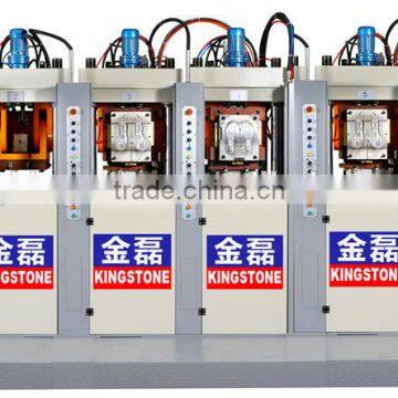 Six stations TPU sole injection molding machine