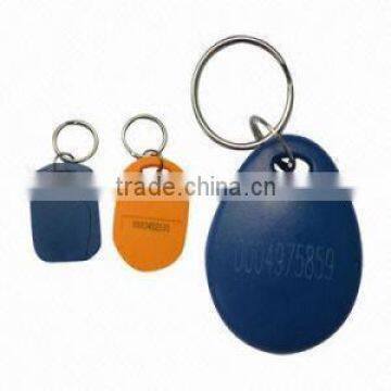 13.56mhz Plastic NTAG213 rfid key fob