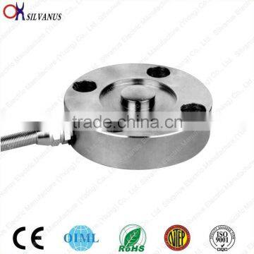 Circular plate type universal weight sensor for elevators overload