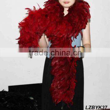 Full Fluffy coque feather Boa LZBYK37