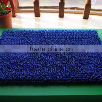 high pile chenille door mat