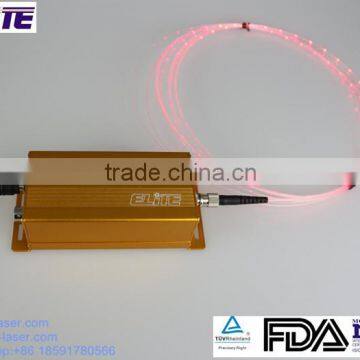 3mW RGB Fiber laser Module Solution for Bendable Fiber Optics Line with ST Connector