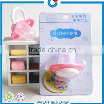 Industrial Use and Blister boxes Type PVC blister box packaging for baby nipple