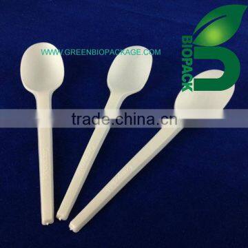 Biodegradable Cornstarch Cutlery Spoon