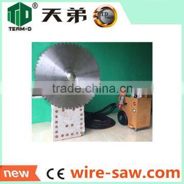 Multifunctional wire saw machine with CE certificate/wire saw machine/concrete saw blade/double blade concrete saw