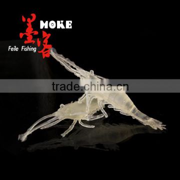 50MM Luminous wholesale shrimp soft lure