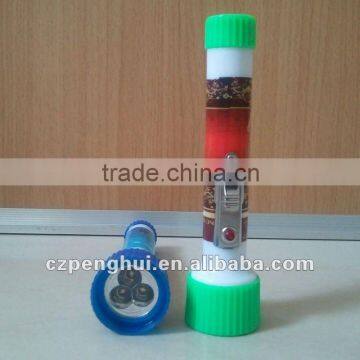 Mini Plastic Flashlight Sell Well in 2012