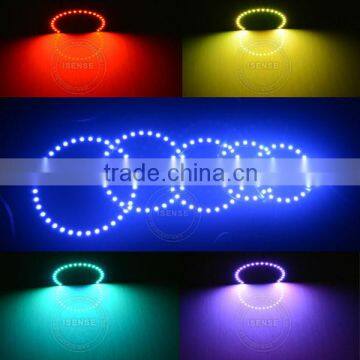 20 colors 12V 80mm Flexible Durable Dampproof Super Bright Angel Eyes for Car