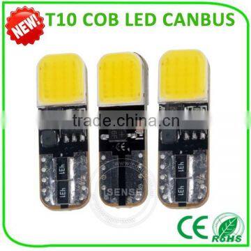 High power t10 canbus w5w 194 led t10 cob No OBC Error Car Interior Door Light