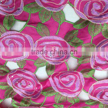 Royal Bule Formal Dress Patterns Lace African Styles Dress Making Silk Lace Fabric for Sale photo-5