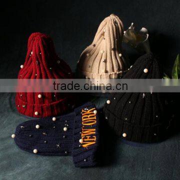 Dot Warmer Embroider Letter Hats,Chunky Star Hat, Knit Beanie Children Hats, Ski Hat,Women Hat,More Color Choices photo-6