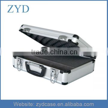 Aluminum case , Silver aluminum case with foam insert ZYD-GJ255