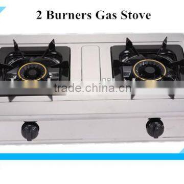 double burners gas stove GS-8235