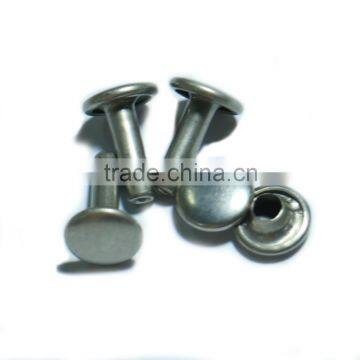 Wholesale nickel free 8mm brass single layer rivet for leather garment handbags