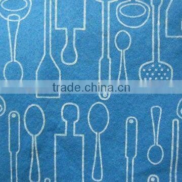 Printed Nonwoven Cleaning Wipes