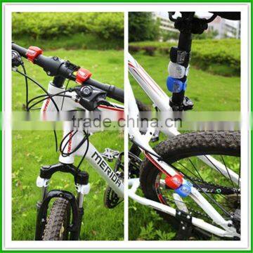 Wholesale 2 LEDs 3 Modes Silicone Material Battery Powered Monkey Bicycle Lights With CE&RoHs photo-5