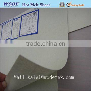 Hot melt glue sheet toe puff material counter for shoes