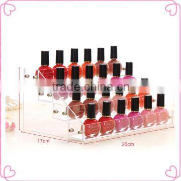 Best quality acrylic nail polish display cabinets wholesale