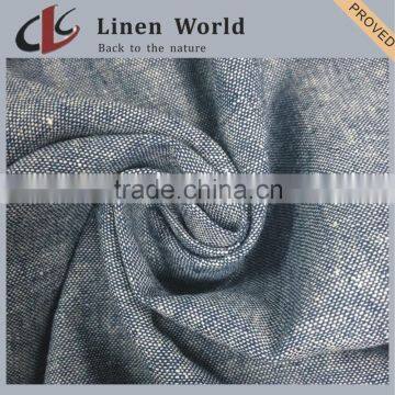 10s*10s High Quality Yarn Dyed Linen Viscose Fabric