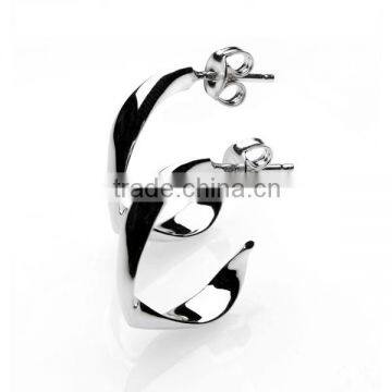 Eternal Designer Earrings in Argentium Silver