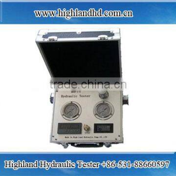 MYHT hydraulic tester for checking hydraulic system's pressure,flow and temperature