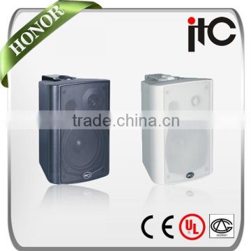 ITC T-776A Economical Paired 25W 8 ohm Class AB Active Wall Mount Speaker