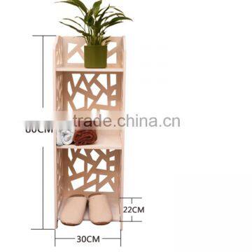 Europen Style Wooden Bamboo Storage Rack for Bathroom photo-4