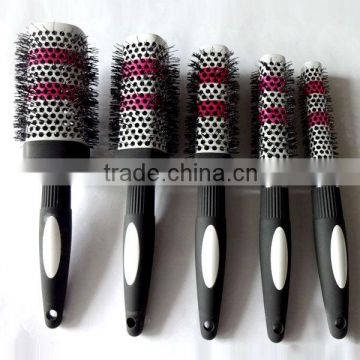 Square ceramic hair brush