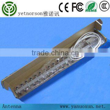 China Manufactory Aluminum Alloy Material 470mhz-862mhz 18dbi Gain HD Yagi tv Antenna