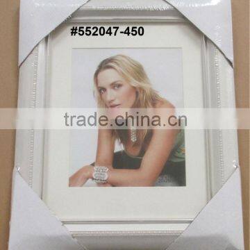 552047 PS Picture Frame White 11x14(8x10)