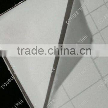 Double sided self adhesive white