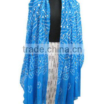 Rajasthani tie dye dupatta scarf stole / bandhej dupatta