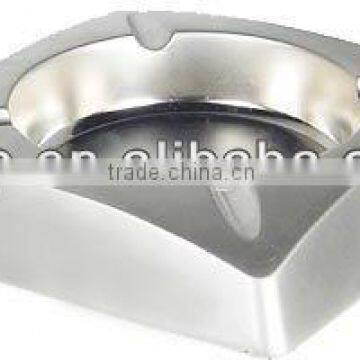 Square shape metal ashtray