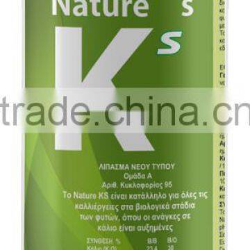 Nature's KS / Dense liquid potassium fertilizer in thiosulphate form