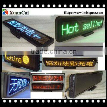 Rechargeable USB communication P4-1696 electronic LED displays