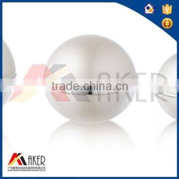 Guangzhou factory red and black color round special Cosmetic cream Acrylic Bottle for women