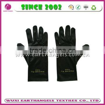 custom logo printed microfiber jewelry cleaning gloves