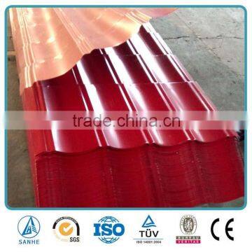 Corrugated Steel roofing Sheet for warehouse, living house, prefab house