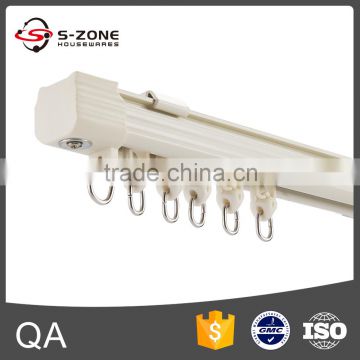 thin wall aluminium rail track with ceiling tracks curtains