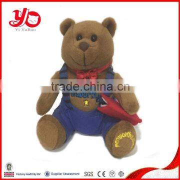 high quality plush sitting bear toy soft plush toys lovely bear toys