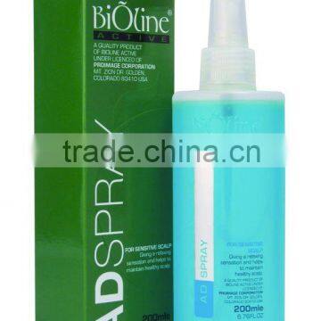 Bioline Active AD Spray (Hair Spray, Scalp Care, Hair Care Product, Personal Care, Sensitive Scalp, Refreshing Scalp Lotion)