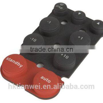 sgs silicone keypad for remote control