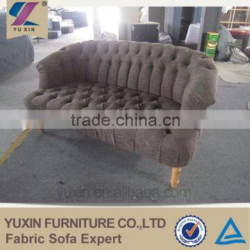 Green Chesterfield Sofa Wood Legs Sofa photo-3