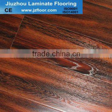 12mm match registered water proof moulding press laminate flooring